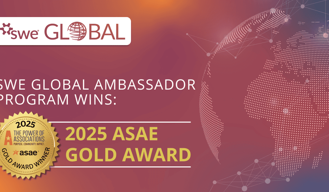 SWE’s Global Ambassador Program Receives 2025 Power of Associations Gold Award