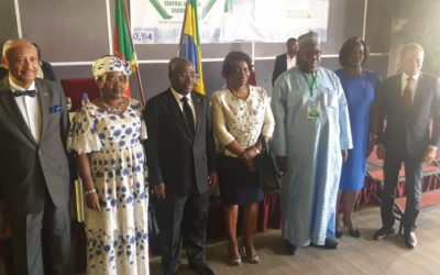 SIGNATURE LE 28 NOVEMBRE 2019 À L’HÔTEL RÉSIDENCE NOMAD DE LIBREVILLE DU MOU ENTRE LE CAMEROUN ET LE GABON SUR L’INTERCONNEXION DES RÉSEAUX DE COMMUNICATIONS ÉLECTRONIQUES.