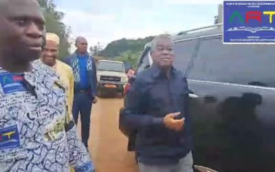 A delegation from the head office of the TRB led by the Director General, Professor Philémon ZOO ZAME, has arrived in Bafoussam today for a working visit… | By Agence de Régulation des Télécommunications – ART CamerounFacebook