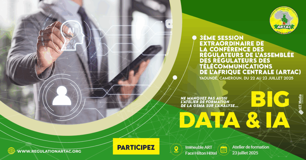 La 3ème session extraordinaire de la conférence des régulateurs de l’ ARTAC se tient à Yaoundé du 22 au 23 juillet 2025