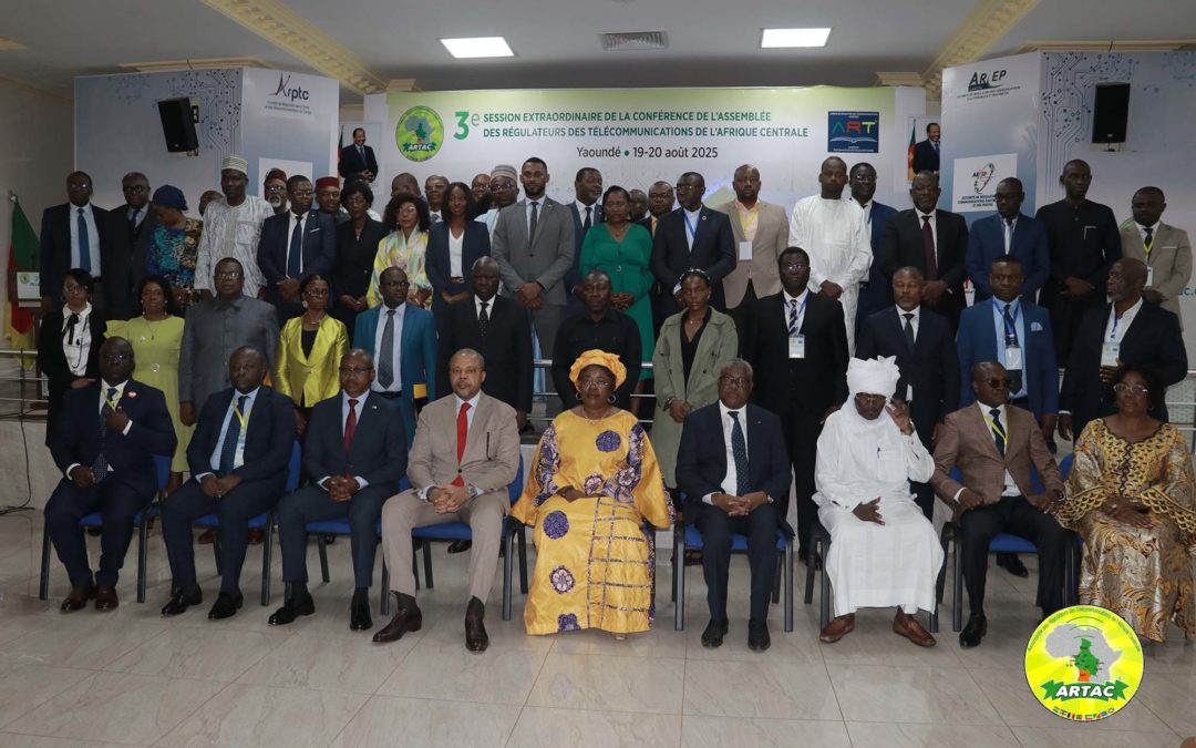 Le communiqué final de la 3e session extraordinaire de la Conférence des Régulateurs de l’ARTAC à Yaoundé (20 août 2025)