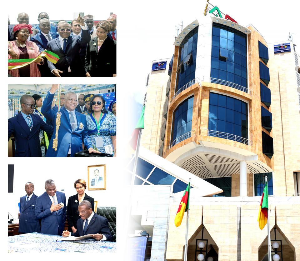 le-20-octobre-2023,-le-premier-ministre,-chef-du-gouvernement,-chief-dr-joseph-dion-ngute,-presidait-la-ceremonie-d’inauguration-officielle-du-majestueux-immeuble-siege-de-l’agence-de-regulation-des-telecommunications-(art),-baptise-«-immeuble-platinum-».