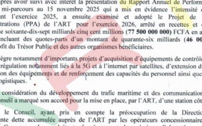 The Board of Directors of the Telecommunications Regulatory Board (TRB) convenes on 9 and 10 December 2025 in the conference hall of the Lagon Resort hotel in Kribi. Under the