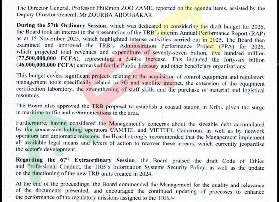 FR version https://www.art.cm/fr/article/communiqu%C3%A9-de-presse-6