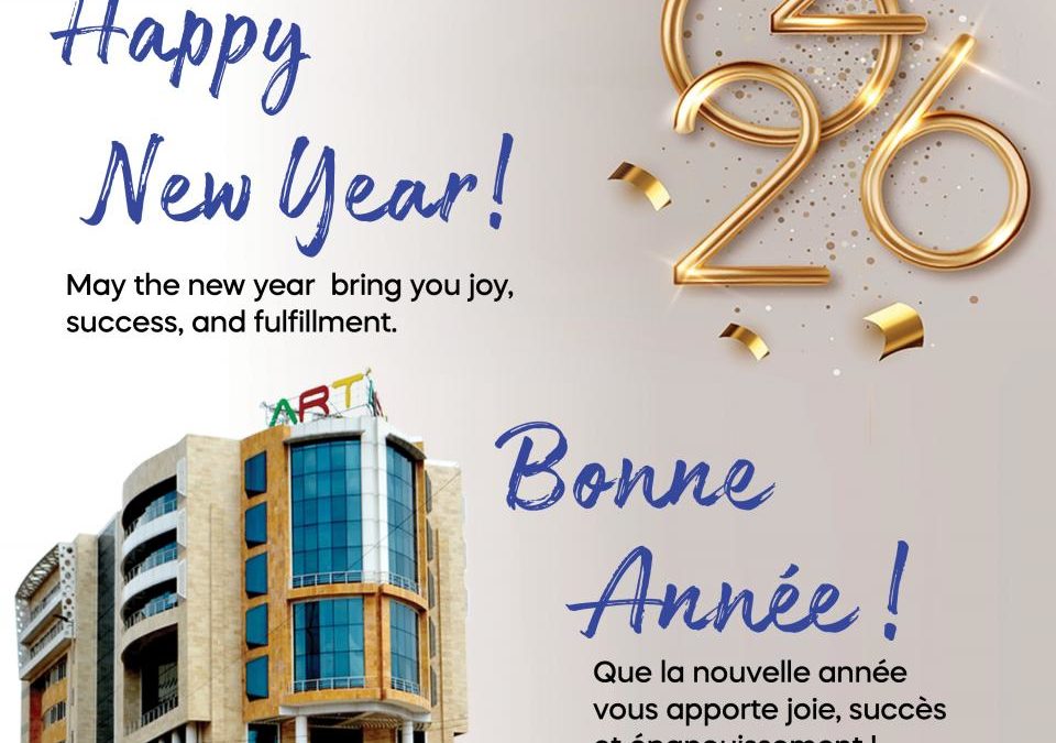 En ce nouvel an, l’Agence de Régulation des Télécommunications vous adresse ses vœux les plus sincères de santé, de bonheur et de succès. Que 2026 soit pour chacun une année de prospérité, d’accomplissements personnels et professionnels, et de belles oppo
