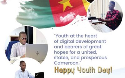 Happy Youth Day!  💚❤️💛 #jeunesse #leadership #peace #digitalart #technology