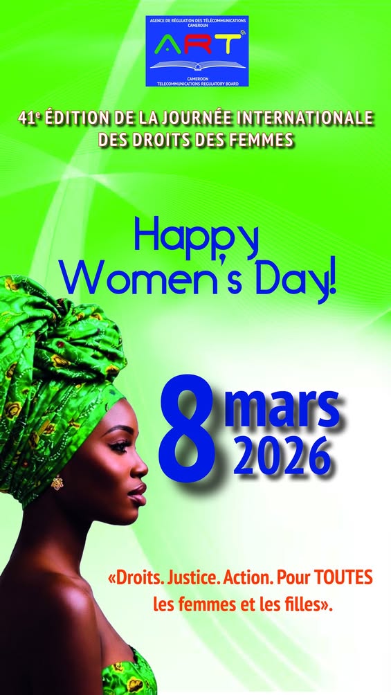 #jif-2026-heureuse-celebration-!-#regulation-#telecom-#digitalart-#womensdayspecial-#leadership-#social-#cameroon-#un…