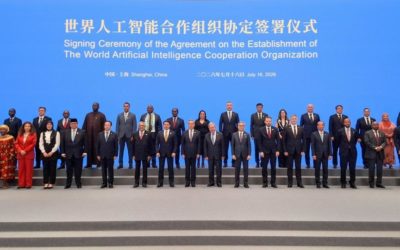Cameroon has officially taken its place among the pioneering nations shaping the future of global artificial intelligence governance. On 16 July 2026 in Shanghai, the Minister of Posts and Telecommunications, Minette Libom Li Likeng, signed on behalf of t