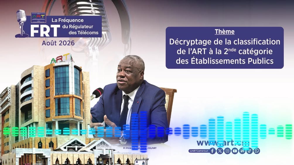#ARTinforme  🎙️ 𝐋𝐚 𝐅𝐫𝐞́𝐪𝐮𝐞𝐧𝐜𝐞 𝐝𝐮 𝐑𝐞́𝐠𝐮𝐥𝐚𝐭𝐞𝐮𝐫 𝐝𝐞𝐬 𝐓𝐞́𝐥𝐞́𝐜𝐨𝐦𝐬 – 𝐞́𝐝𝐢𝐭𝐢𝐨𝐧 𝐚𝐨𝐮̂…